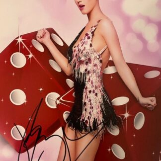 Katy Perry – signed 10"x8" photo with COA