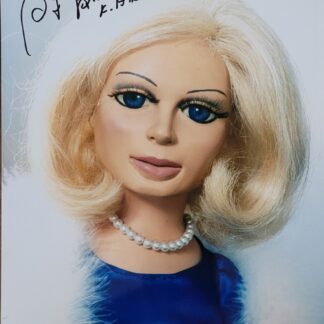 Sylvia Anderson, known as voice of Lady Penelope in Thunderbirds – signed 10"x8" photo with COA