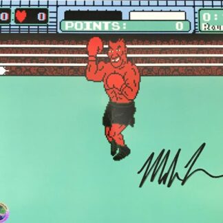 Mike Tyson – signed 10"x8" photo (video game artwork) with COA