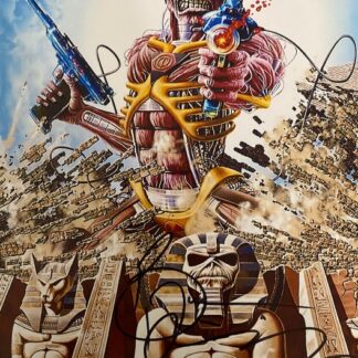 Bruce Dickinson, Iron Maiden – signed 10"x8" photo with COA