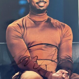 Michael B. Jordan: Erik Killmonger in Black Panther – signed 10"x8" photo with COA