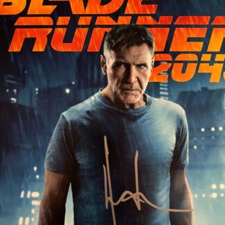 Harrison Ford as Rick Deckard in Blade Runner 2049 – signed 10"x8" photo with COA