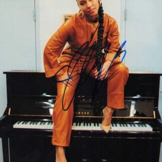 Alicia Keys – signed 10"x8" photo with COA