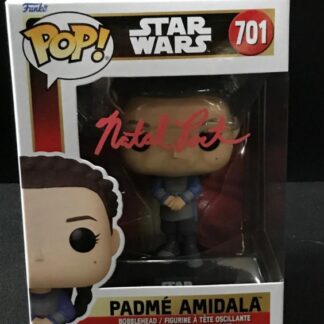 Natalie Portman as Padmé in Star Wars - signed Funko Pop #701 with COA