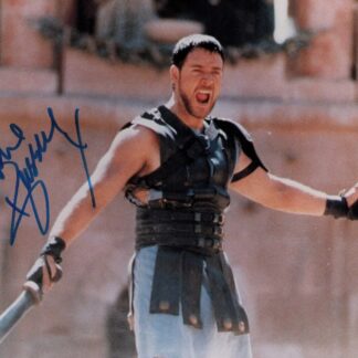 Russell Crowe as Maximus in Gladiator – signed 10"x8" photo with COA