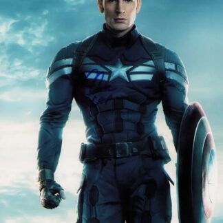 Chris Evans as Captain America in Marvel’s Avengers – signed 10"x8" photo with COA