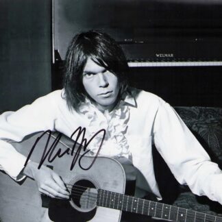 Neil Young – signed 10"x8" photo with COA
