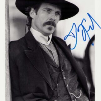 Dennis Quaid as Doc Holliday in Wyatt Earp – signed 10"x8" photo with COA