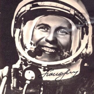Pavel Popovich in Vostok 4 - signed 5"x4" photo with COA