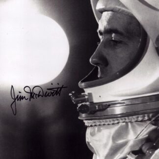 James McDivitt Gemini 4 – signed 10"x8" photo with COA