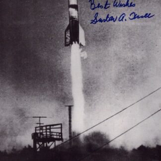 Gustav Kroll NASA Scientist – signed 10"x8" photo with COA