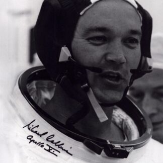 Michael Collins Apollo 11 – signed 10"x8" photo with COA