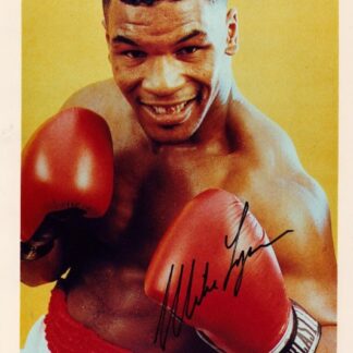 Mike Tyson – signed 10"x8" photo - with COA
