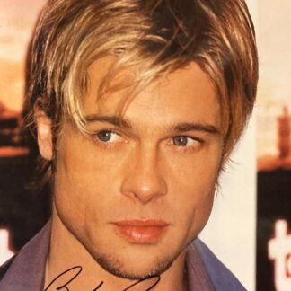 Brad Pitt – signed 10"x8" photo with COA