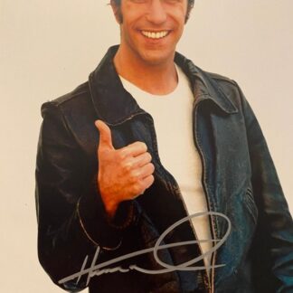 Henry Winkler as The Fonz in Happy Days - signed 10"x8" photo with COA