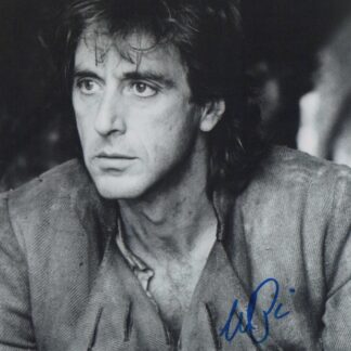 Al Pacino as Tom Dobb in Revolution – signed 10"x8" photo with COA