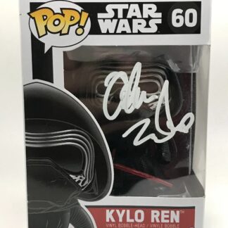 Adam Driver as Kylo Ren in Star Wars – signed Funko Pop #60 with KB COA