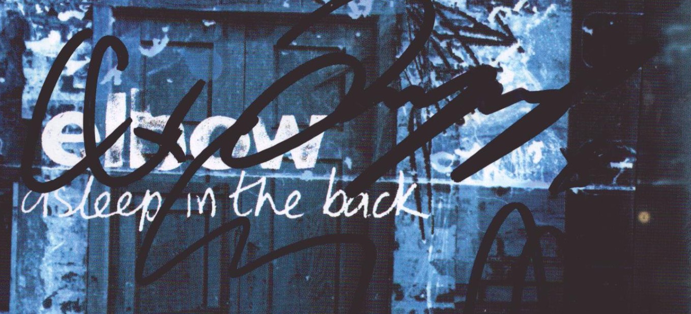 Elbow – Asleep in the Back – multi signed CD sleeve