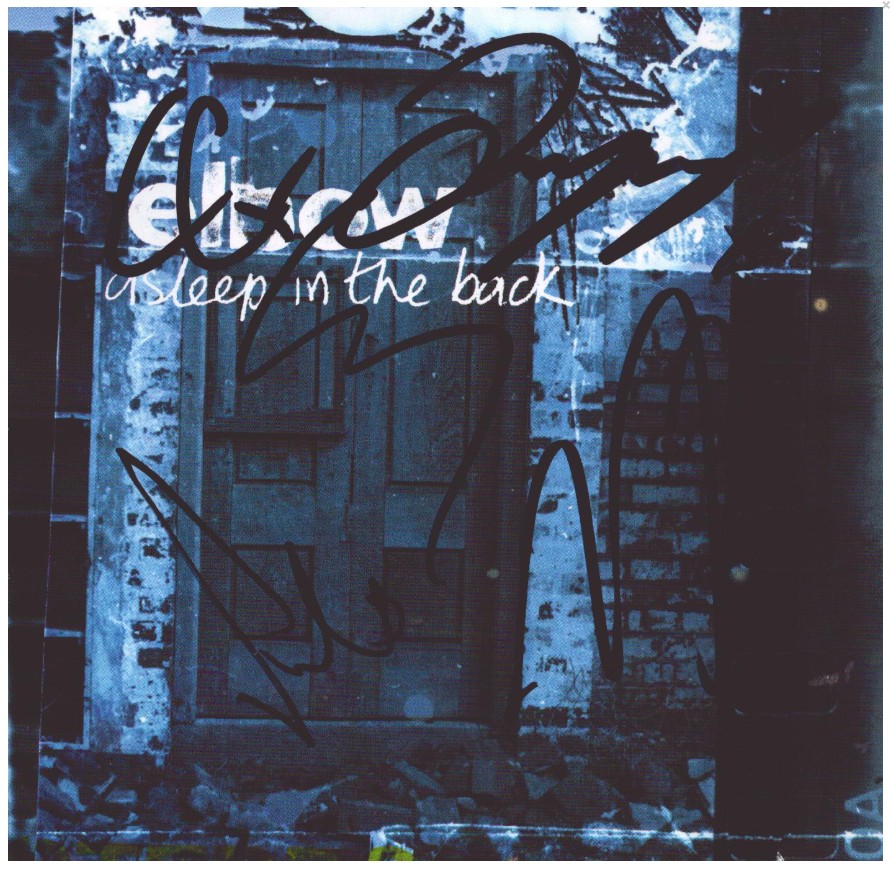 Elbow – Asleep in the Back – multi signed CD sleeve