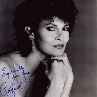 Raquel Welch - signed 10"x8" photo with COA