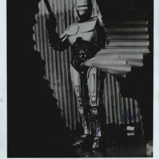 Peter Weller as RoboCop in RoboCop – signed 10"x8" photo with COA