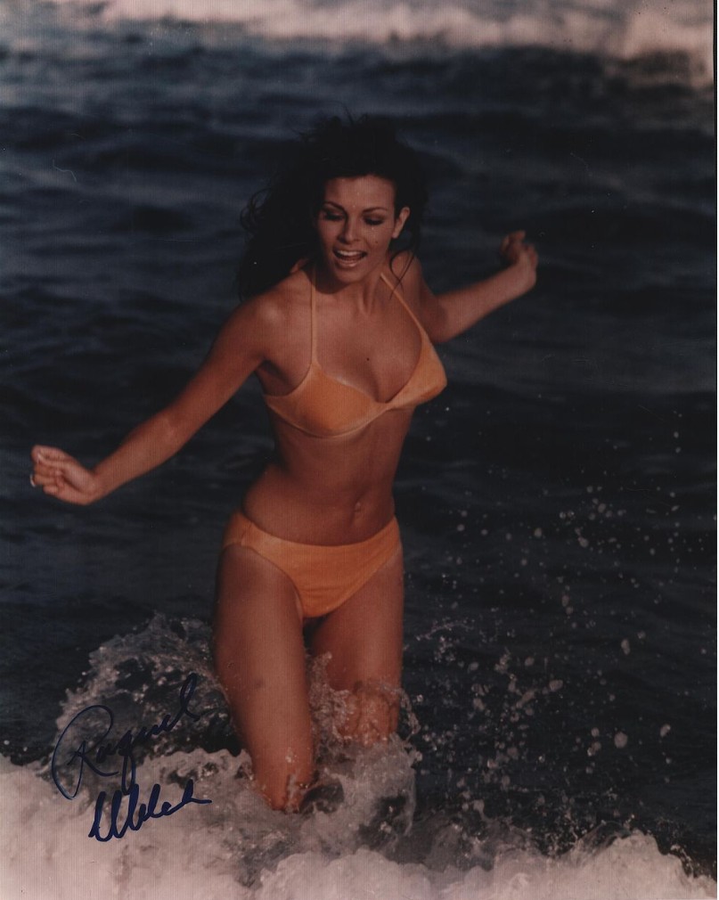 Raquel Welch - signed 10"x8" photo with COA