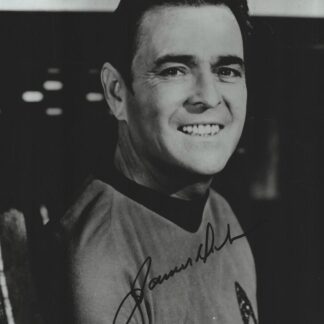 James Doohan as Scotty in Star Trek – signed 10"x8" photo with COA