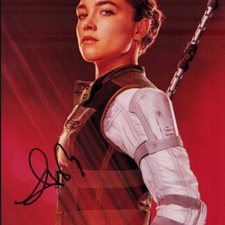 Florence Pugh as Princess Irulan in Dune: Part Two – signed 10"x8" photo - with COA