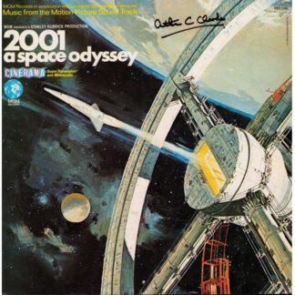 Arthur C. Clarke – 2001: A Space Odyssey Soundtrack LP – signed LP with COA