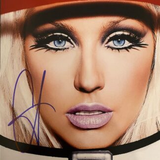 Christina Aguilera – signed 10"x8" photo with COA