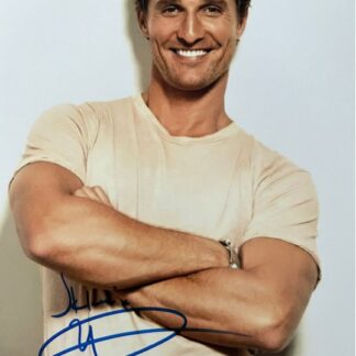 Matthew McConaughey – signed 10"x8" photo with COA