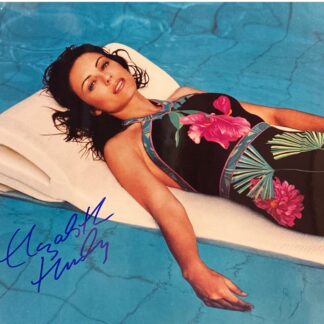 Elizabeth Hurley – signed 10"x8" photo with COA