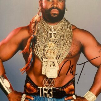 Mr. T as B.A. Baracus in The A‑Team – signed 10"x8" photo with COA