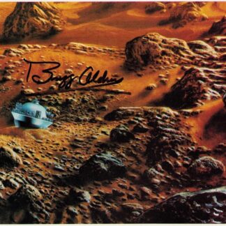 Buzz Aldrin – Pioneer on Venus surface signed 10"x8" photo with COA