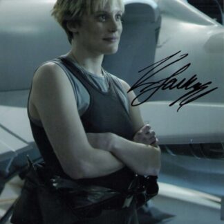Katee Sackhoff as Kara Thrace "Starbuck" in Battlestar Galactica – signed 10"x8" photo with COA