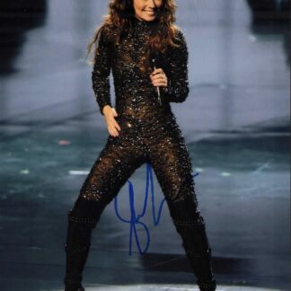 Shania Twain – signed 10"x8" photo with COA