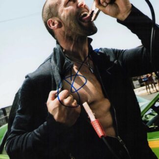 Jason Statham as Chev Chelios in Crank – signed 10"x8" photo with COA