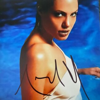 Angelina Jolie – signed 10"x8" photo with COA