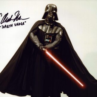 C. Andrew Nelson as Darth Vader in Star Wars – signed 10"x8" photo with COA