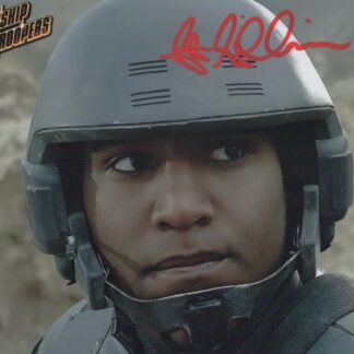 Seth Gilliam as Sugar Watkins in Starship Troopers – signed 10"x8" photo with COA