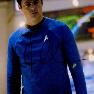 Karl Urban as Dr. Leonard “Bones” McCoy in Star Trek – signed 10"x8" photo with COA