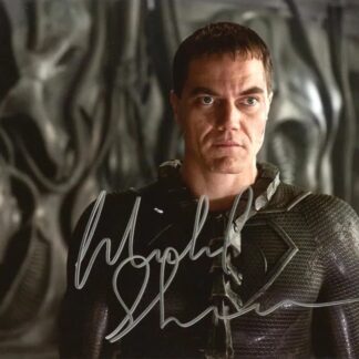 Michael Shannon as General Zod in Man of Steel – signed 10"x8" photo with COA