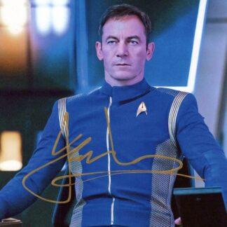 Jason Isaacs as Captain Gabriel Lorca in Star Trek Discovery – signed 10"x8" photo with COA