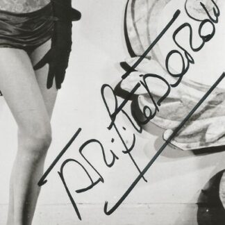 Brigitte Bardot – signed 10"x8" black and white photo with COA