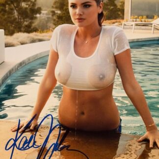 Kate Upton - signed 10"x8" photo with COA