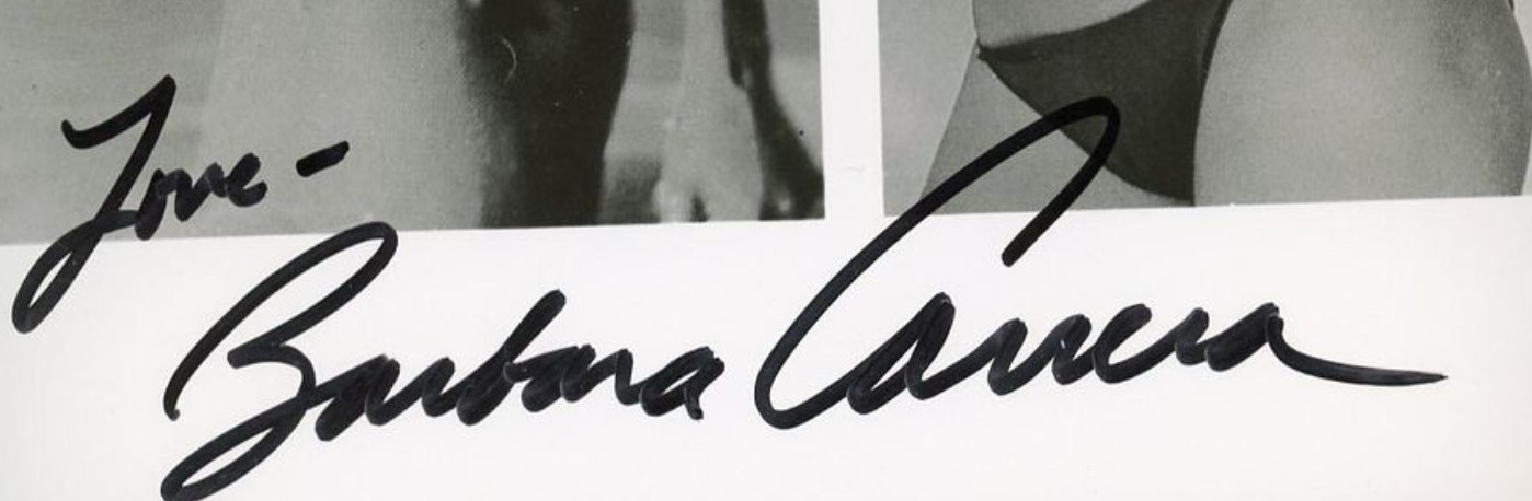Barbara Carrera - signed 10"x8" photo with COA