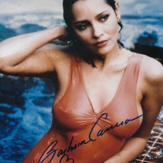 Barbara Carrera – signed 10"x8" photo with COA