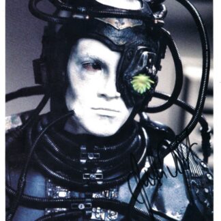Jonathan Del Arco as Hugh (Borg) in Star Trek: The Next Generation – signed 10"x8" photo with COA