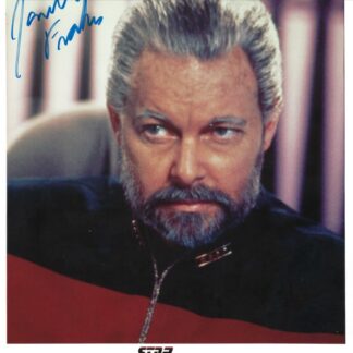 Jonathan Frakes as William Riker in Star Trek: The Next Generation – signed 10"x8" photo with COA