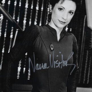 Nana Visitor as Kira Nerys in Star Trek Deep Space Nine – signed 10"x8" photo with COA